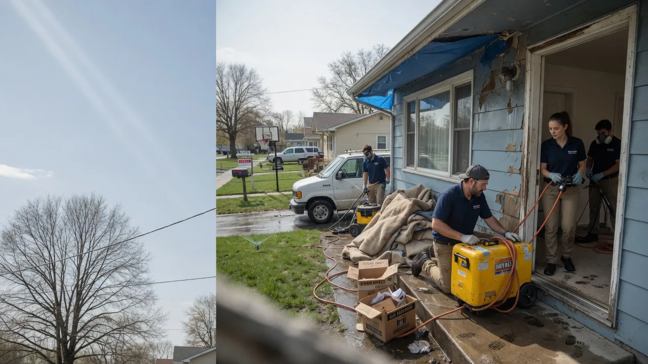 Basement Flood Cleanup in Lancaster, MN near me
